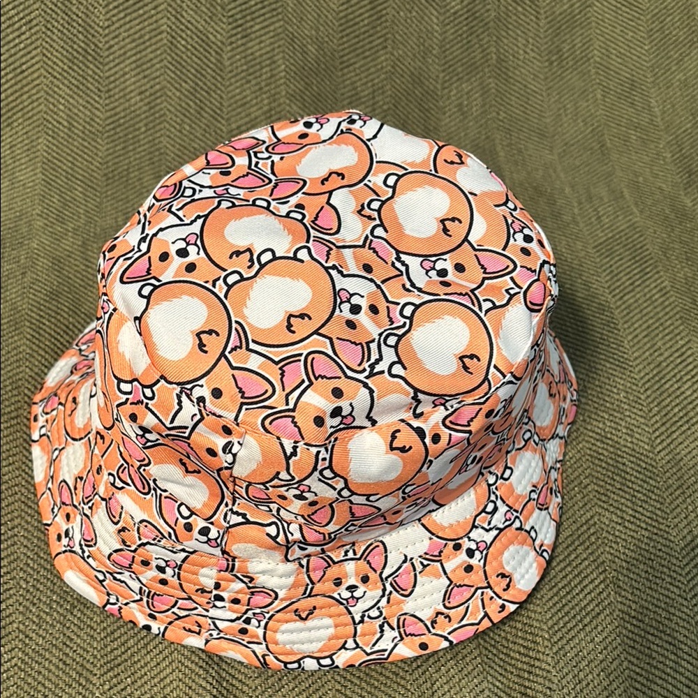 Cute Corgi Bucket Hat - Picture 5 of 5